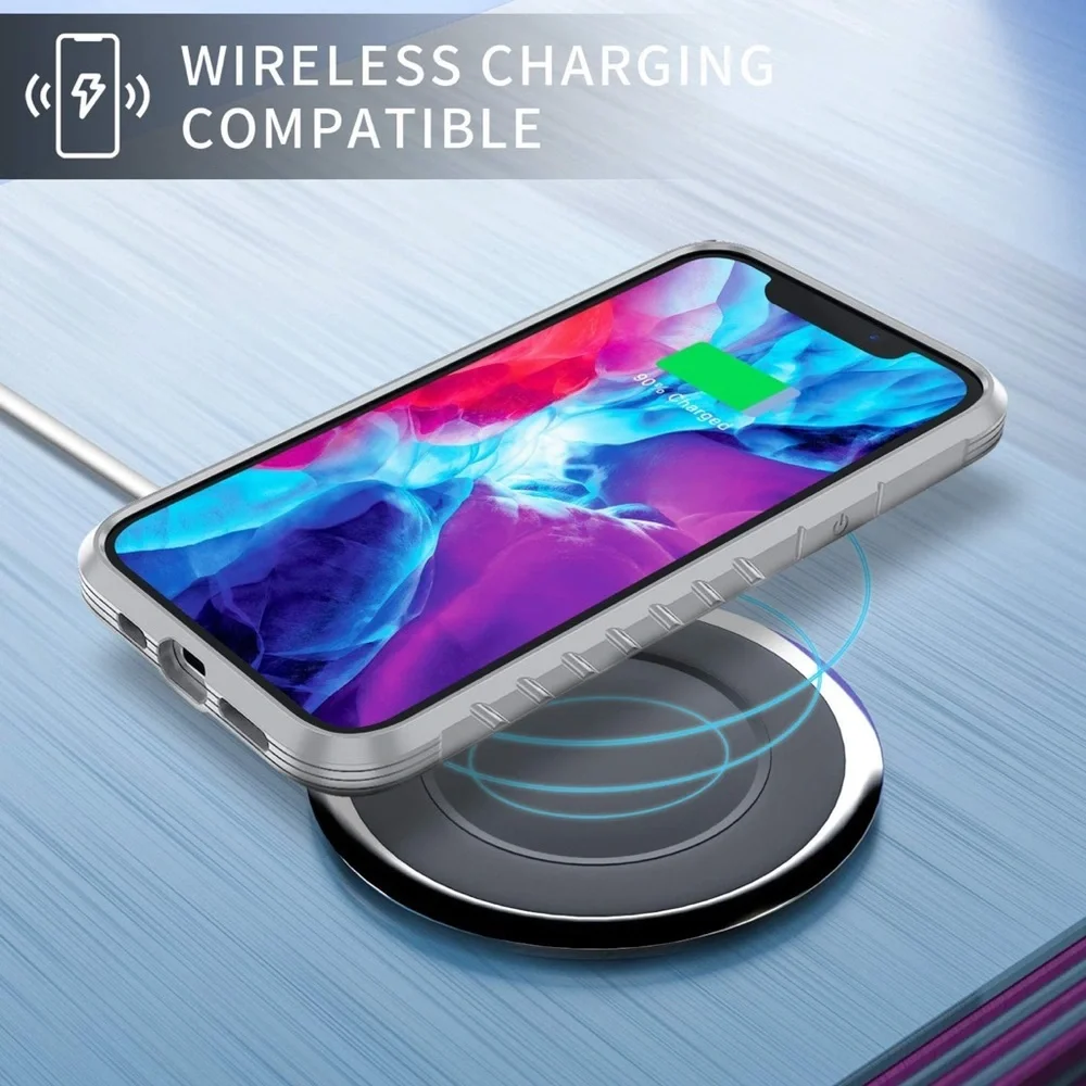 Military grade for iPhone/iPhone 12 Pro Case, Colorful